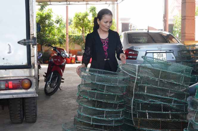 Chuẩn bị cho chuyến hàng mới.